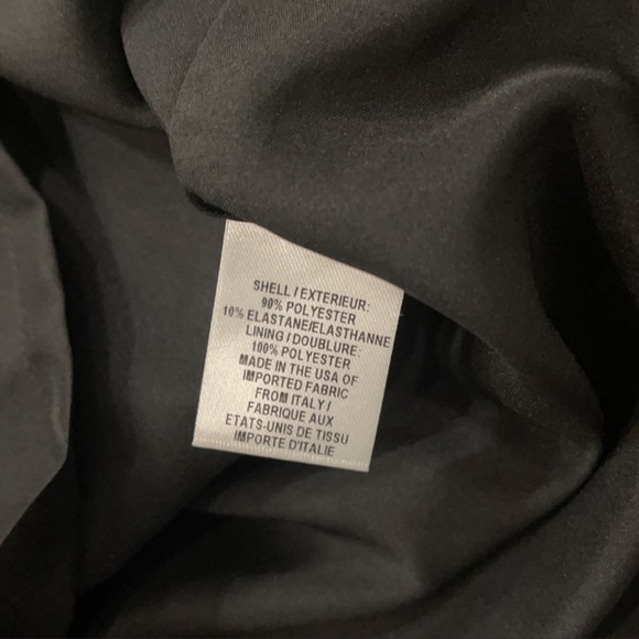 Milly black Molly long sleeve mini dress sz 10 - Picture 7 of 7